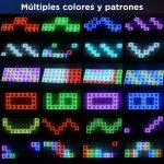 Strobe Light Stage Lighting, 220W LED Bar Wallwasher Disco Lights DMX512 Controller for DJ Parties Bar Home Outdoor, 1 PCS - Imagen 3
