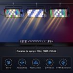 Strobe Light Stage Lighting, 220W LED Bar Wallwasher Disco Lights DMX512 Controller for DJ Parties Bar Home Outdoor, 1 PCS - Imagen 4