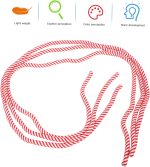Vaguelly 3piezas Cuerda Mágica para Trucos De Ilusión Cuerdas Trenzadas para Magos Adultos Accesorios Divertidos para Espectáculos De Escenario - Imagen 3