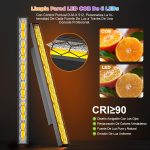 U`King 4 Pieces LED Spotlight RGB Wall Wash Stage Light 450W LED Band Stage Lights with DMX Control Strobe Light Bars for Disco Stages Wedding Outdoor Party - Imagen 3
