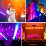 U`King 4 Pieces LED Spotlight RGB Wall Wash Stage Light 450W LED Band Stage Lights with DMX Control Strobe Light Bars for Disco Stages Wedding Outdoor Party - Imagen 8