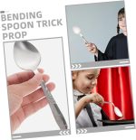 Yardwe 10 Piezas Trucos Cucharas Flexibles para Adultos y Profesionales Prop para Shows Callejeros y Fiestas Fácil de Usar para Magos y Entretenimiento - Imagen 4
