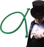 Magic Gimmicks Metallic Look Rope - Soft & Hard Trick | Show Tricky Tricks with Multifunctional Magic Toy for Kids Parties, Beginners or Professionals - Imagen 8