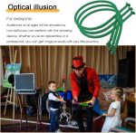 Magic Gimmicks Metallic Look Rope - Soft & Hard Trick | Show Tricky Tricks with Multifunctional Magic Toy for Kids Parties, Beginners or Professionals - Imagen 9