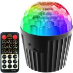 Luces de etapa Control remoto, luces de etapa LED de control remoto | Lámpara de bola mágica de,Dispositivo de iluminación de fiesta de cumpleaños, lámpara de atmósfera disco para DJ Pub