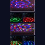 Luces de etapa Control remoto, luces de etapa LED de control remoto | Lámpara de bola mágica de,Dispositivo de iluminación de fiesta de cumpleaños, lámpara de atmósfera disco para DJ Pub - Imagen 6