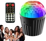 Luces de etapa Control remoto, luces de etapa LED de control remoto | Lámpara de bola mágica de,Dispositivo de iluminación de fiesta de cumpleaños, lámpara de atmósfera disco para DJ Pub - Imagen 8