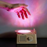 Altavoz Portátil Inalámbrico - Equipo de Audio Musical con Sonido Envolvente - Equipo Moderno con Proyección de Colores para Dormitorio Salón Terraza Playa y Autocaravanas - Imagen 2