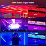 2pcs LED Bar 450W Wallwasher Disco Light COB Lighting DMX LED Lights Bar for Stages Party Wedding Club Outdoor - Imagen 6