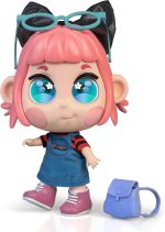 Trotties - Sophie Paris Doll, Cartoon Series Traveling Dolls, with Accessories like a Bag and a Map, Gift for Girls and Boys Ages 3, Famous (TFT00000) - Imagen 4