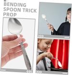 Milisten 10 Piezas Cucharas Flexibles para Accesorios para Trucos de Mago Calle y Fiestas Juguete Divertido para Profesionales Utensilios Seguros para Actuaciones - Imagen 9