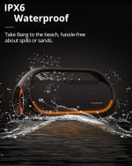 Tronsmart Bang Upgraded Edition 60W Portable Speaker, Powerful, LED Lights and Bluetooth 5.3, Waterproof IPX6 and Power Bank, Stereo Sound, AUX and TF, with NFC, for Party. - Imagen 4