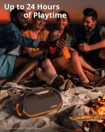 Tronsmart Bang Upgraded Edition 60W Portable Speaker, Powerful, LED Lights and Bluetooth 5.3, Waterproof IPX6 and Power Bank, Stereo Sound, AUX and TF, with NFC, for Party. - Imagen 7