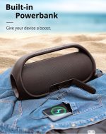 Tronsmart Bang Upgraded Edition 60W Portable Speaker, Powerful, LED Lights and Bluetooth 5.3, Waterproof IPX6 and Power Bank, Stereo Sound, AUX and TF, with NFC, for Party. - Imagen 8