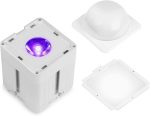 BeamZ Professional KUBE20WH 20W RGBWA-UV LED Light 12H Battery DMX Wireless WiFi Remote Control IP65 Aluminum Housing Waterproof for Events and Stages - Imagen 7