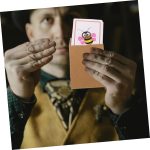 Garneck 1 Juego Tarjetas de Animales Trucos de Fáciles Accesorios Fiestas Broma Halloween Infantiles - Imagen 4