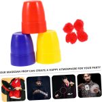 30piezas Taza Mágica Gimmick Divertida Prop para Magos para Fiestas y Espectáculos Herramienta De Ilusión Portable y Práctica - Imagen 5
