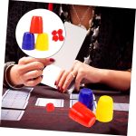 Abaodam 30piezas Tres Bolas Mágicas y Copas para Trucos De De para Principiantes y Adolescentes Accesorios De para Fiestas y Actuaciones - Imagen 5
