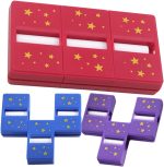 YARNOW 3 Games Pen Toys for Tricks Acting Trick Toys Easy Up Trick Toys Cut Restore Stick Trick Play Stick Plastic