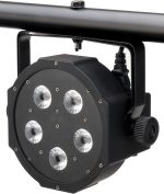 Showlite FLP-5 x 9W 4 x DMX Controller Master Pro USB + Tripod + Cable - Imagen 3