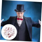 24piezas Papel De Coils De Boca para Trucos De Escenario Accesorios Divertidos para Fiestas y Actuaciones Mágicas - Imagen 5