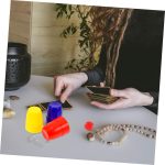 30 Pieces Party Accessories Coffee Cup Wizard Cup and Balls Toy Cup for Hello Cup Cups and Balls Tumbler with Lid and Straw Cup Stanely Iced Coffee Cups with Lids - Imagen 4