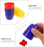 30 Pieces Party Accessories Coffee Cup Wizard Cup and Balls Toy Cup for Hello Cup Cups and Balls Tumbler with Lid and Straw Cup Stanely Iced Coffee Cups with Lids - Imagen 7