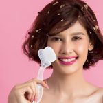 3 Long Handle Facial Brushes, 2 Oval Facial Brushes, Exfoliating Facial Brushes, Facial Cleansing Brushes, Manual Cleansing Brushes, Soft Portable Facial Brushes - Imagen 5