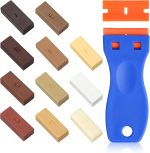 Hard Wax Repair Kit, Hard Wax for Wood, Tile, Parquet, Laminate, Vinyl, Furniture Repair Wax Set, Wax Putty for Scratches, Holes, Countertop Repair