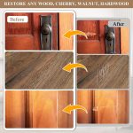 Hard Wax Repair Kit, Hard Wax for Wood, Tile, Parquet, Laminate, Vinyl, Furniture Repair Wax Set, Wax Putty for Scratches, Holes, Countertop Repair - Imagen 6