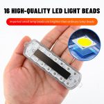 Luces Estroboscópicas LED Para Camiones, Luces Decorativas Solares Multicolor Para Exteriores, Accesorio De Seguridad Para Camión Moto Bicicleta Y Vehículos Con Iluminación Nocturna - Imagen 5