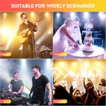 COB Par LED 200W Cool White / Warm Stage Light 3200K/6500K with Strobe Effect Spotlight for Photography Party Birthday Bar Disco - Imagen 7