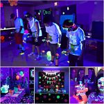 Luces de Fiesta, Remoto 24 LED UV Lámparas negras de la arandela violeta DJ Cumpleaños de la fiesta de la barra de discoteca Club de bodas 512 Efecto de iluminación de escenario - Imagen 6