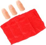 TOYANDONA 15 Sets Magic Accessories Gadget Gadget Trick Tool Fake Finger Wizard Scarf Scarf for Wizard Scarf with False Finger Wizard Trick with Fake Finger Scarf Cloth - Imagen 6