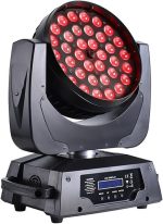 Luces de Fiesta, Equipo de iluminación de escenario Control de voz Barra transparente Tinta Luz 3 6x10w 4 En 1 RGBW LED Centrando la luz de la cabeza en movimiento - Imagen 9