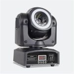 Luces de DJ, 60W Led RGBW 4 en 1 haz de luz con cabezal móvil Lira movimiento haz escenario DJ focos iluminación de Control - Imagen 7
