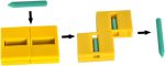 PRETYZOOM 4 Pieces Trick Toy Tricks for Children Game Children Rayan for Children Pencils for Children Pencils Recovery Pencil Toy for Children Holder Magic Product - Imagen 3