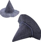 Sense Wizard Hat - Comfortable Scarecrow Hat | Foldable Bavarian Scarecrow Costume Accessories | Eye-catching Witch Hats for Celebration