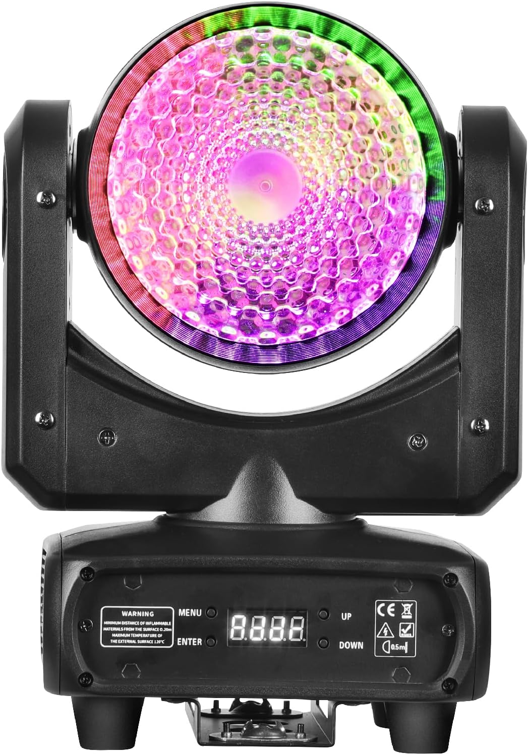 BETOPPER 120W RGBW Moving Head Light, Betopper 4 in 1 BETOPPER 120W RGBW Moving Head Light, Betopper 4 in 1 DJ Light, LED Stage Light with Single Lens, Supports Sound Activation and DMX512 Disco Light for Parties, Shows