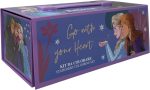 Disney Frozen Children's Coloured Briefcase Set 52 Pieces and Stationery Box with Drawers Drawing and Painting Kit - Imagen 5