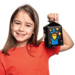Baker Ross AX203 Halloween Wizard Lantern Kits - 4 Pack, For Kids To Decorate And Display During Trick Or Treat Season - Imagen 4