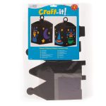 Baker Ross AX203 Halloween Wizard Lantern Kits - 4 Pack, For Kids To Decorate And Display During Trick Or Treat Season - Imagen 5