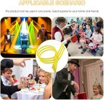 Cuerda rígida rígida - Cuerda de trucos de ilusión óptica | Show Tricky Trick con juguetes divertidos multifuncionales para fiestas infantiles mágicas - Imagen 3