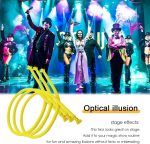 Magic Rope Accessories- and Hard and Rigid Rope Magic Tricks for Magic Geek | Show Difficult Tricks with Multifunctional Magic Geek Toys for Kids Parties, Beginners, Yellow, See description - Imagen 5
