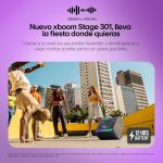 LG xboom Stage301, Bluetooth Speaker, High Power, Portable, DJ Functions, Karaoke, with Variable LED Lights, Wide Connectivity, Absolute Sound - Imagen 6