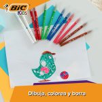 BIC Kids Activity Case, 100 Piece Creative Case Includes 24 Pencils, 24 Markers, 16 Crayons and 36 Stickers, Includes 36 Stickers, Great for Gift, Fun Assured - Imagen 6