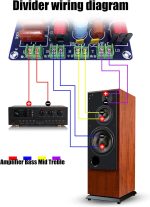 Tweeter Crossover, Altavoz de Audio portátil Crossover | Divisor de frecuencia multidireccional Compacto de Alta Salida para Sistemas de Sonido, modificación de Mantenimiento, reparación de - Imagen 5