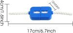 Magic String Trick, Close Up Magic Tricks Close Up Magic Tricks Rope Magic Trick Kids Close Up Magic Props - Imagen 4