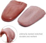 1 Piece Magic Trick Joke Tongue Prop Soft Plastic Fake Stage Toy - Imagen 3