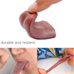 1 Piece Magic Trick Joke Tongue Prop Soft Plastic Fake Stage Toy - Imagen 4